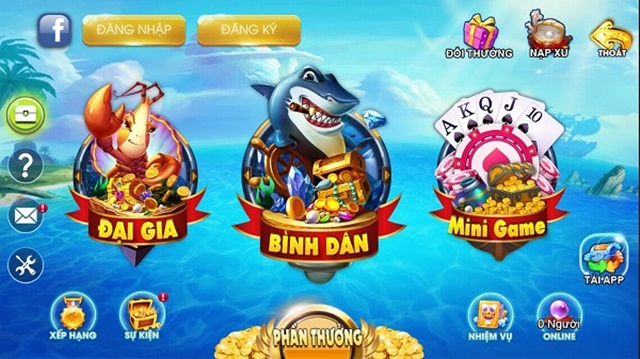 Bắn Cá Thần Tài là một tựa game vô cùng hot