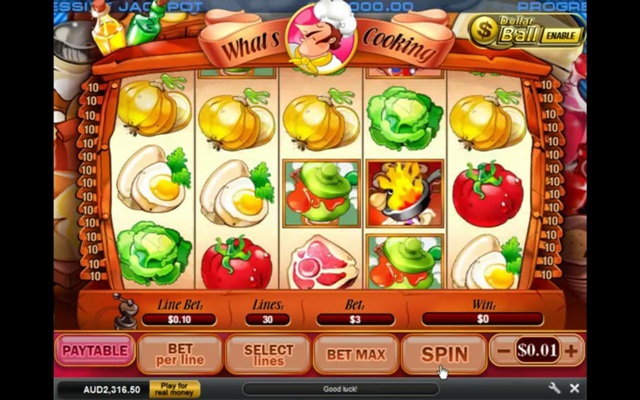 Một giao diện chơi slot game online