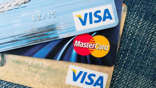 visa master card là hình thức thanh toán phổ biến